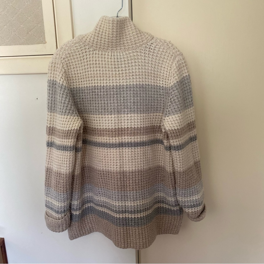Eddie Bauer Wool Blend Knit Striped Sweater - Picture 11 of 11